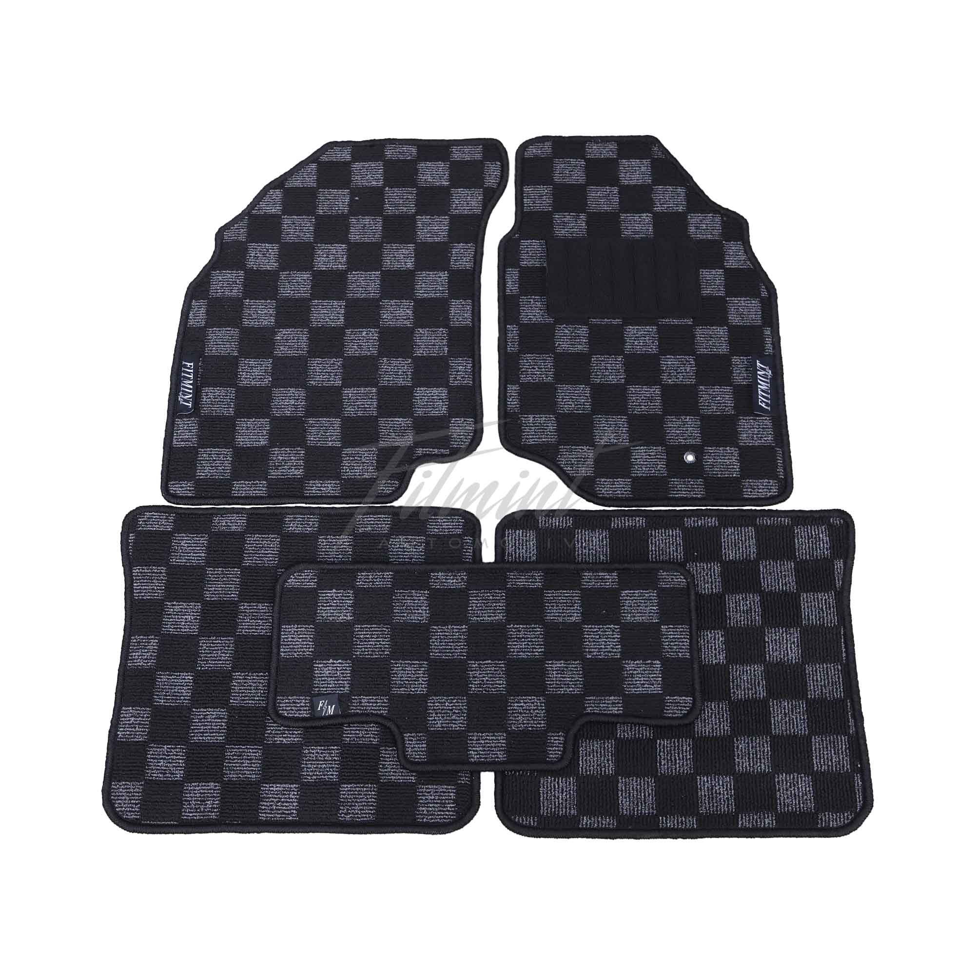 EVO7-8-9--JDM-checker-floor-mat