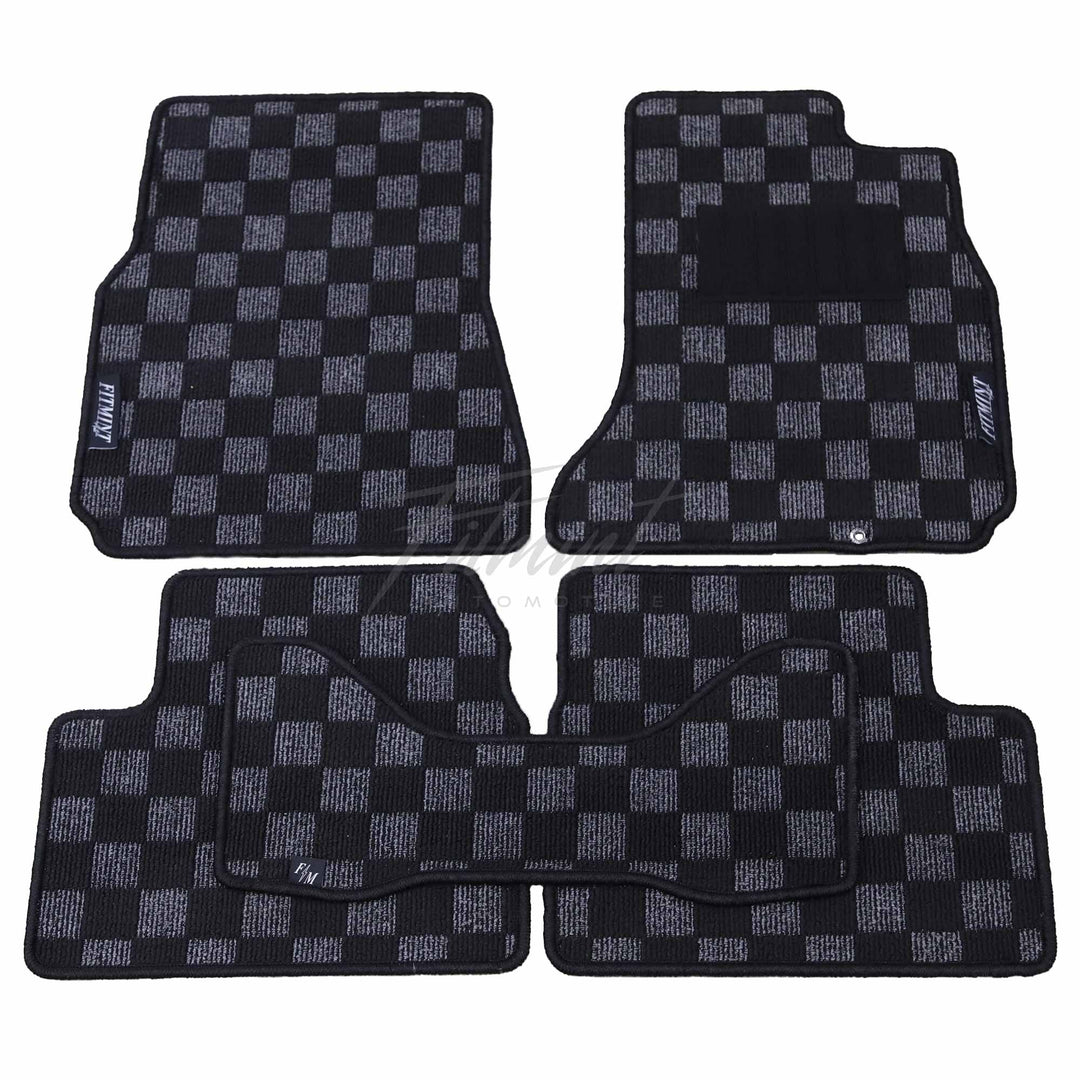 R34-Skyline-JDM-Checker-floor-mat