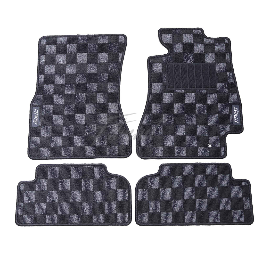 a80-supra-JDM-checker-floor-mats