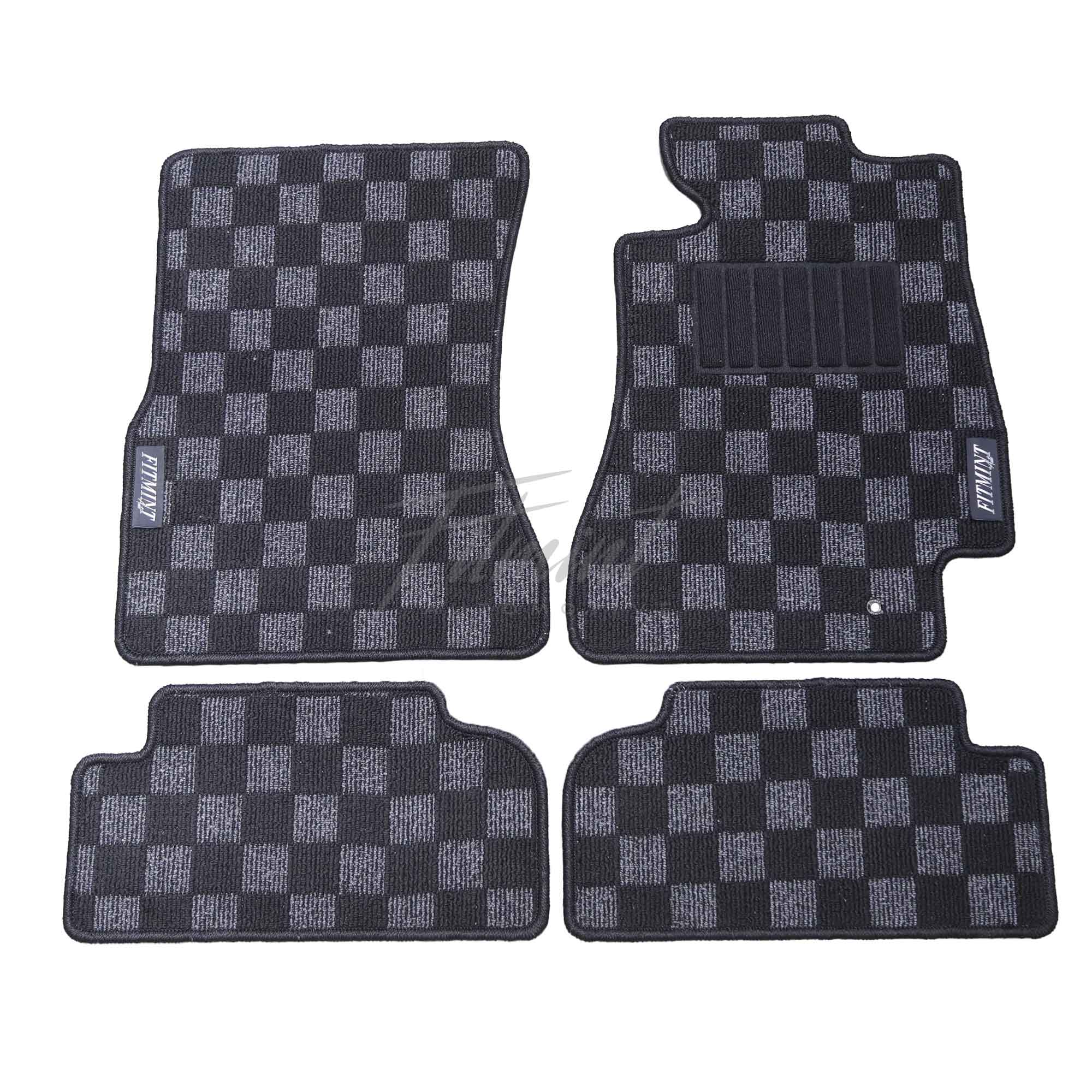 a80-supra-JDM-checker-floor-mats