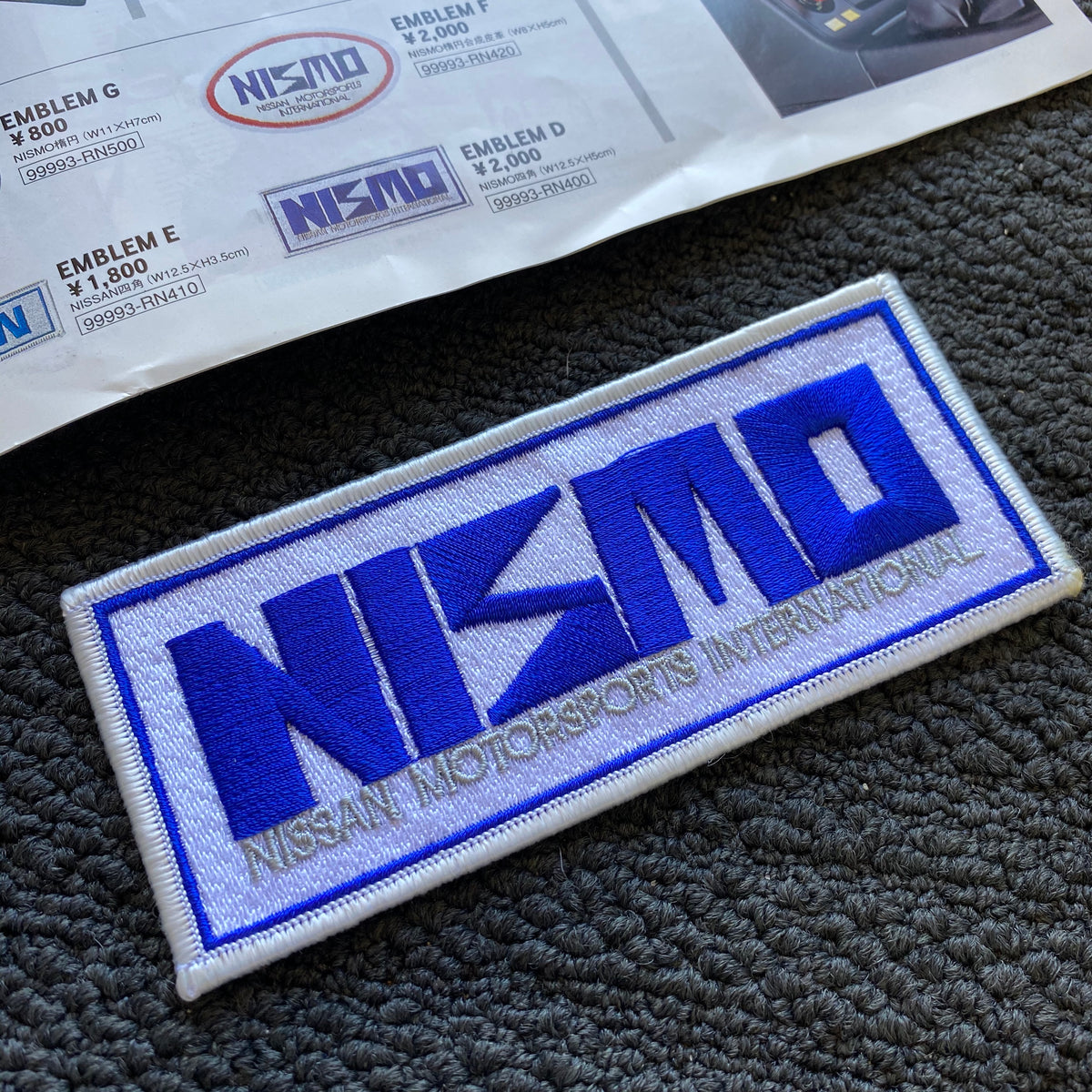 Vintage Nismo Patch! – FITMINT Automotive