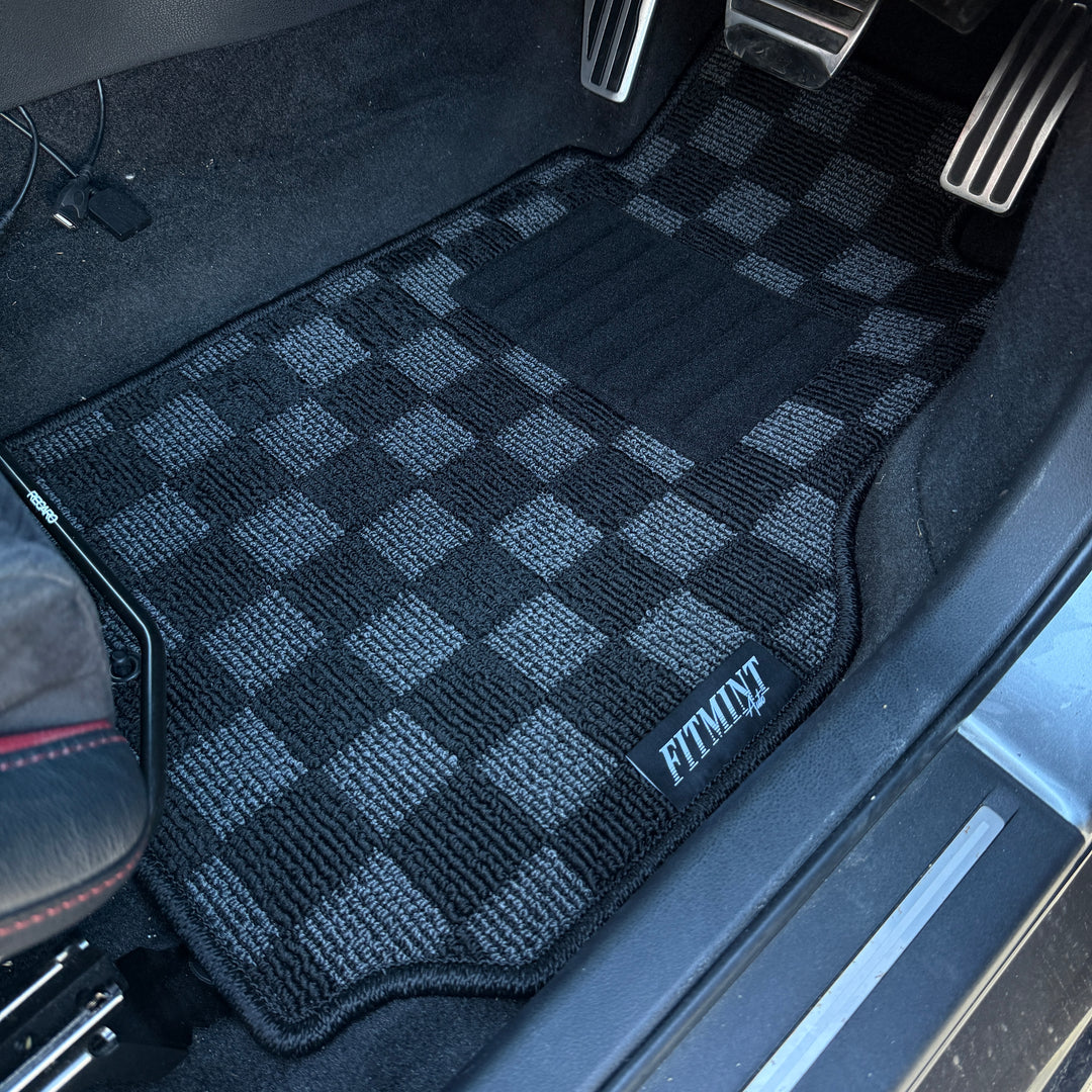 R35 GTR Checker Floor Mats! (RHD)