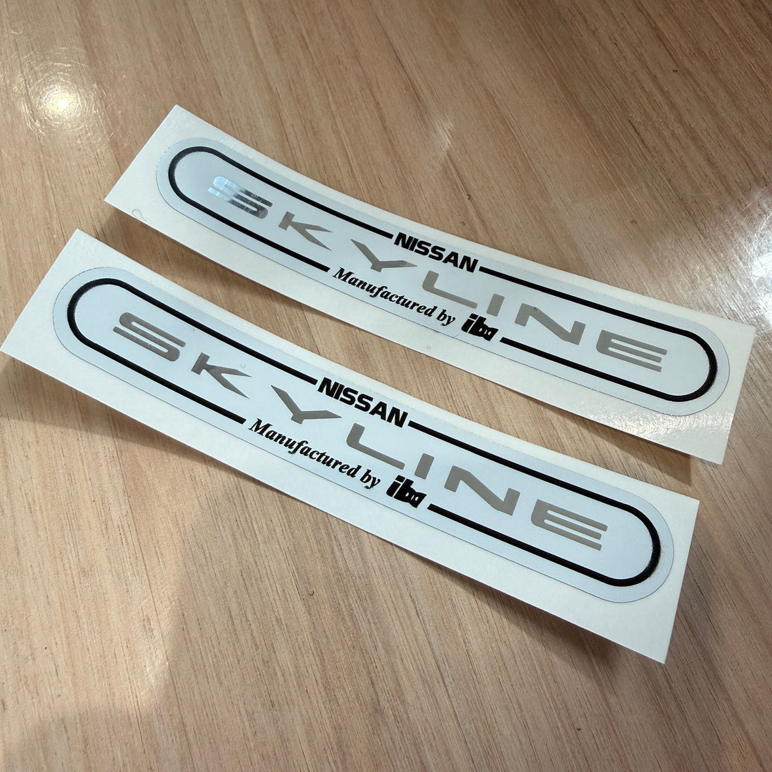R32 ‘Skyline’ chrome sticker! (X2)