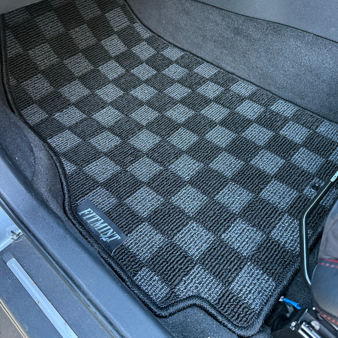 R35 GTR Checker Floor Mats! (RHD)