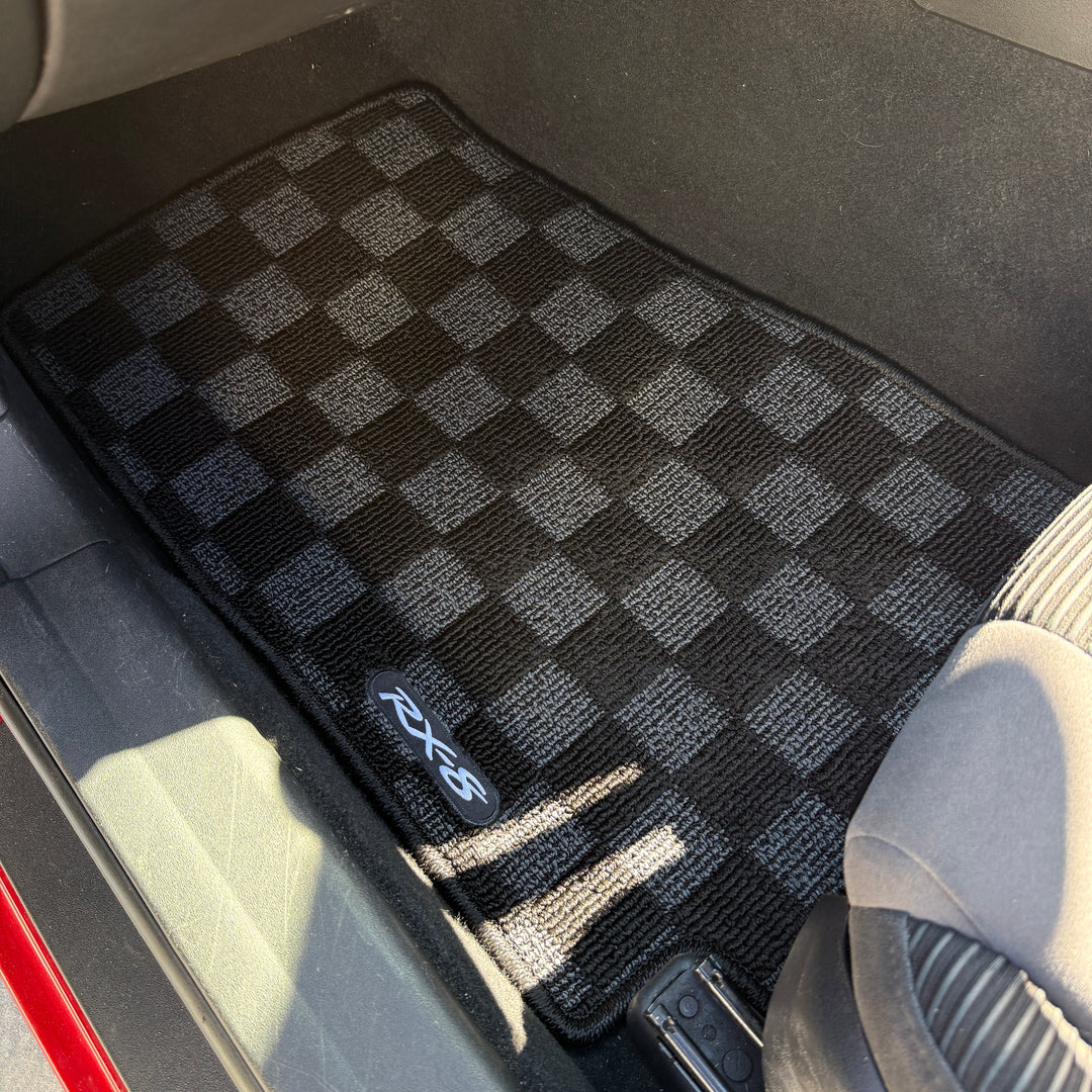 RX-8 Checker Floor Mats! (RHD)