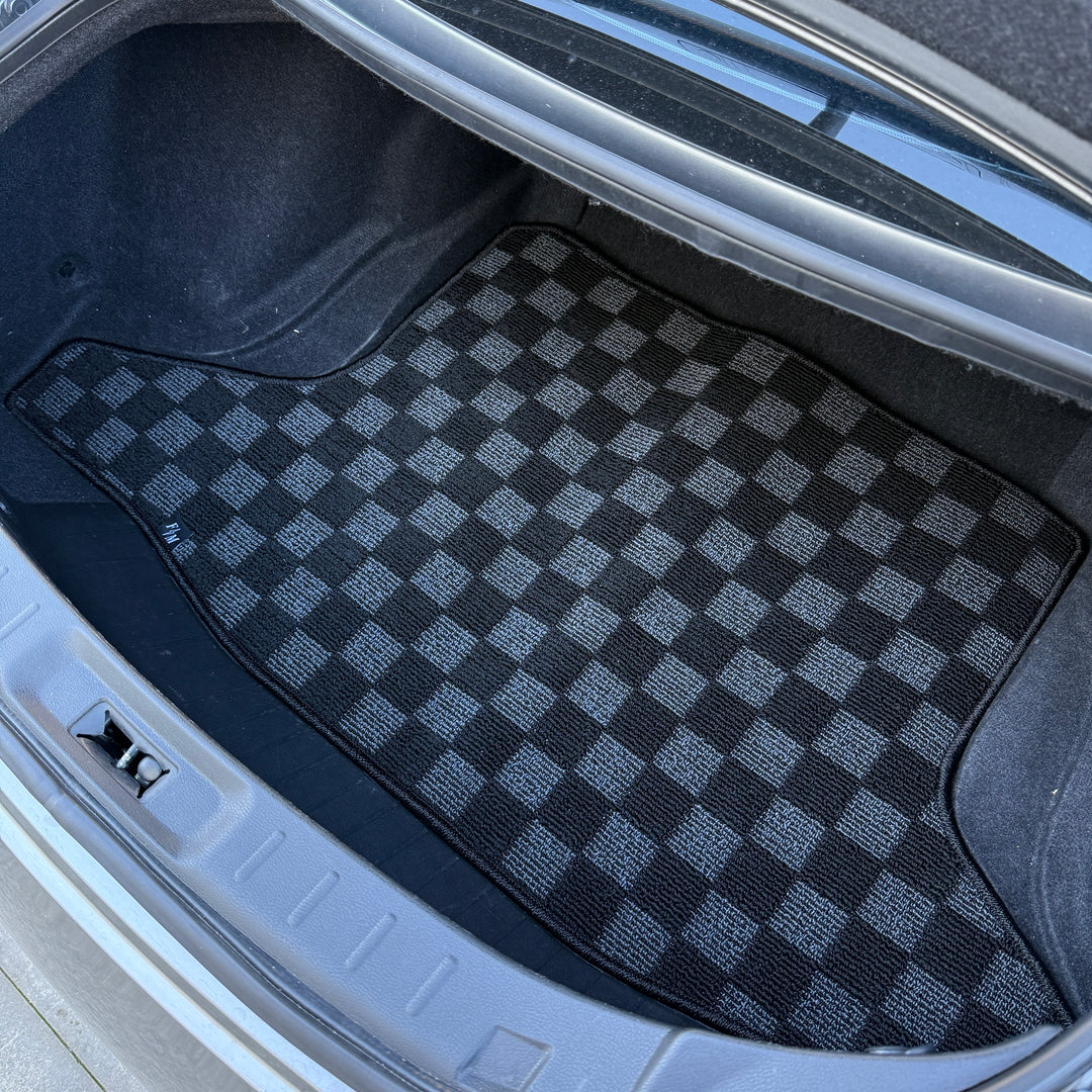 R35 GTR Checker Boot Mat!