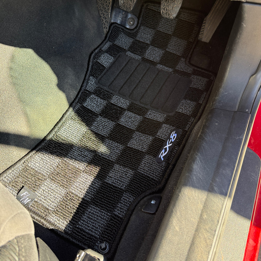 RX-8 Checker Floor Mats! (RHD)