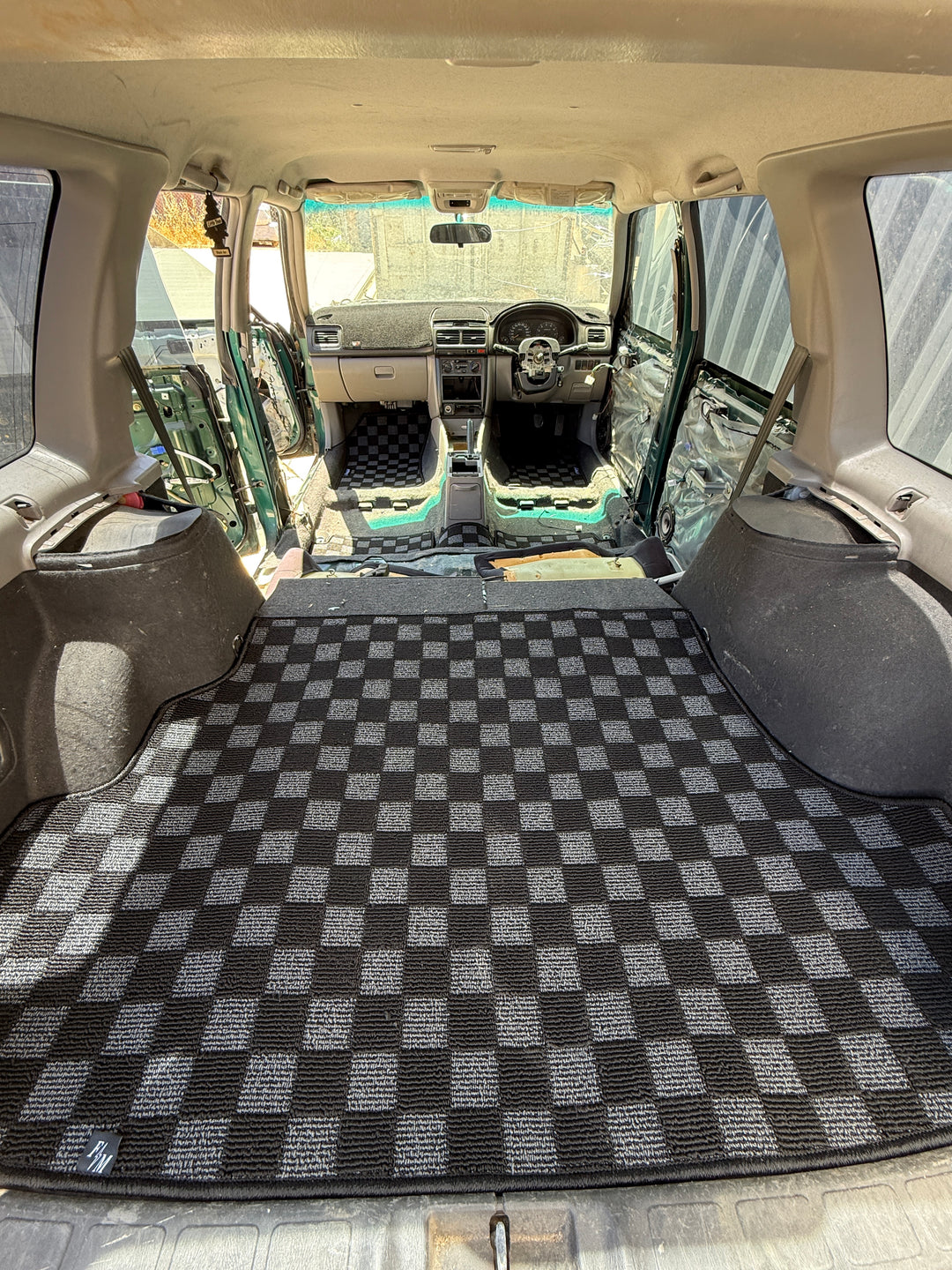 SF Forester Checker Boot Mat! Gen1 ('97–'02)