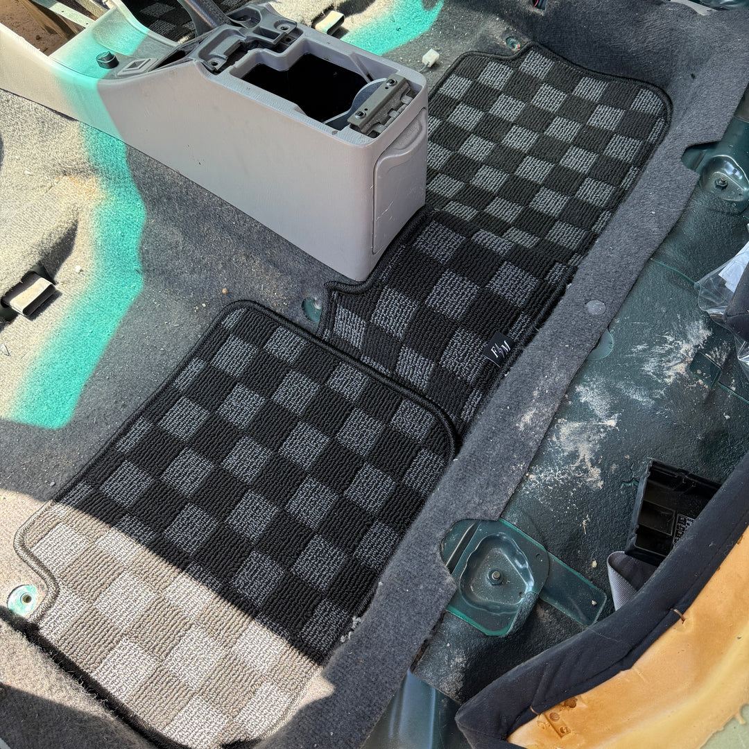 SF Forester Checker Floor Mats! Gen1 ('97–'02)