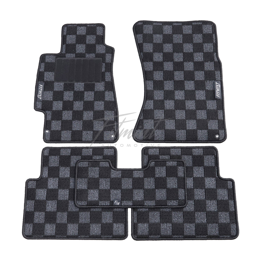 GD/GG WRX Impreza Checker Floor Mats! (LHD) '00-07