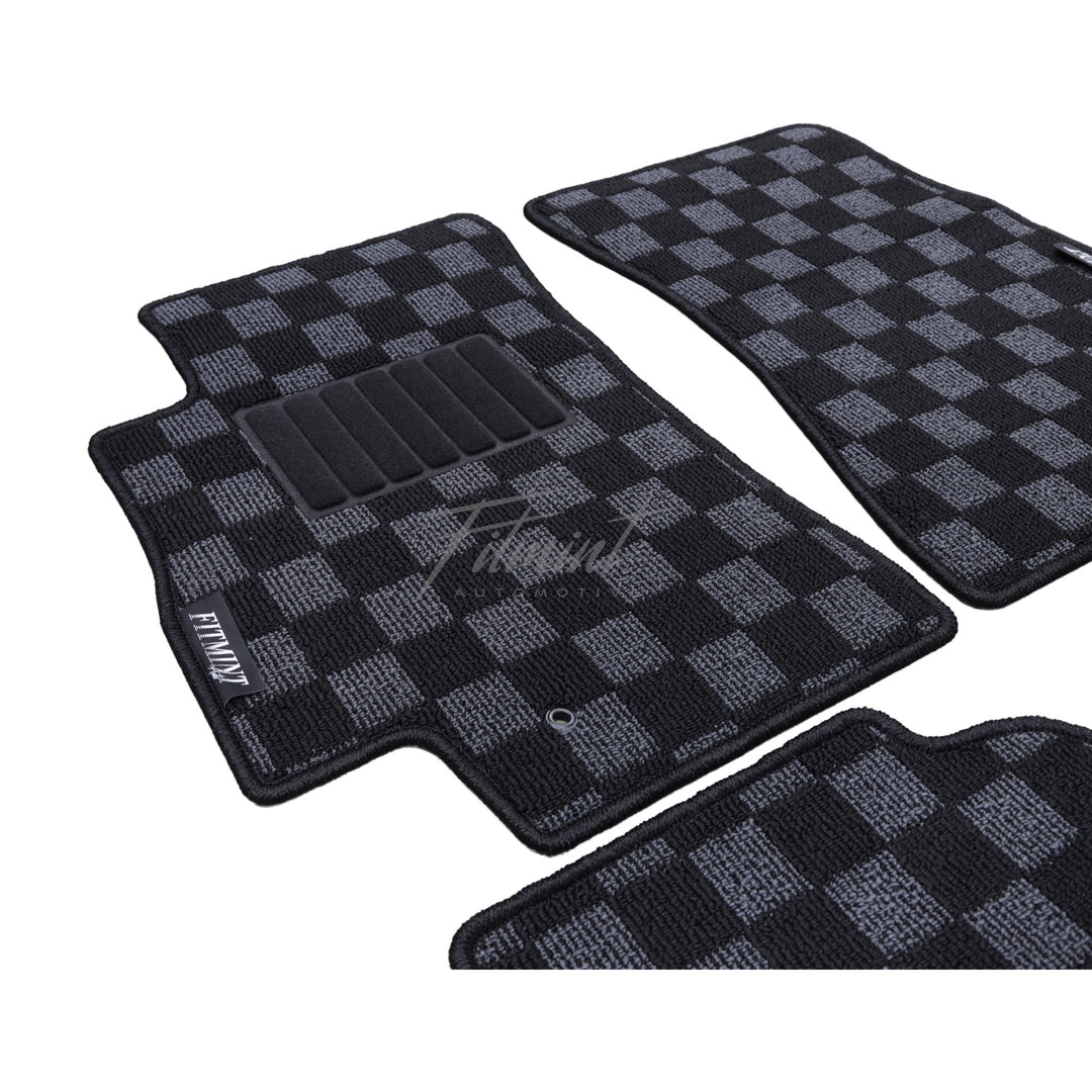 JZA80 Supra Checker Floor Mats! (LHD)