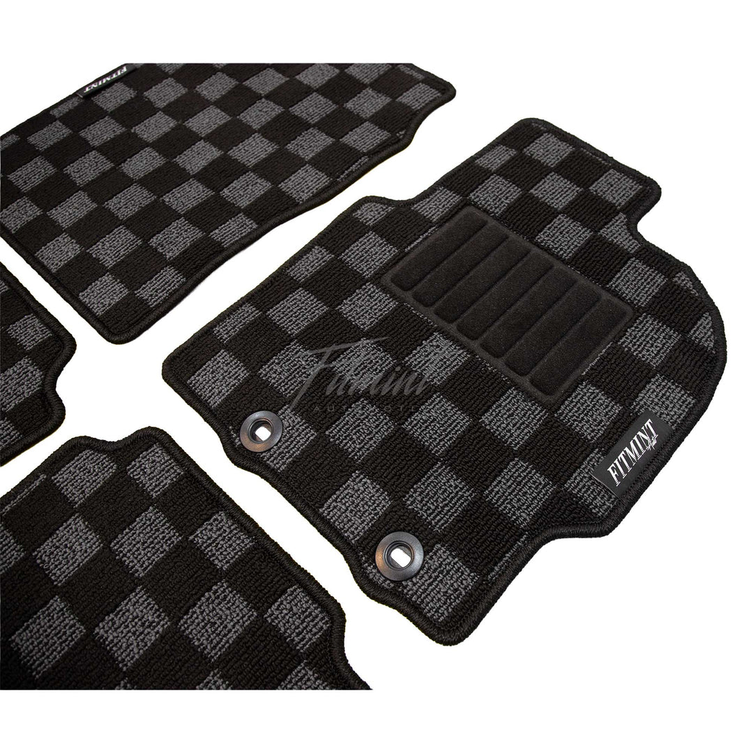 GR Yaris Checker Floor Mats!
