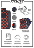 RX7 FD '92-02 Checker Floor Mats! (RHD)