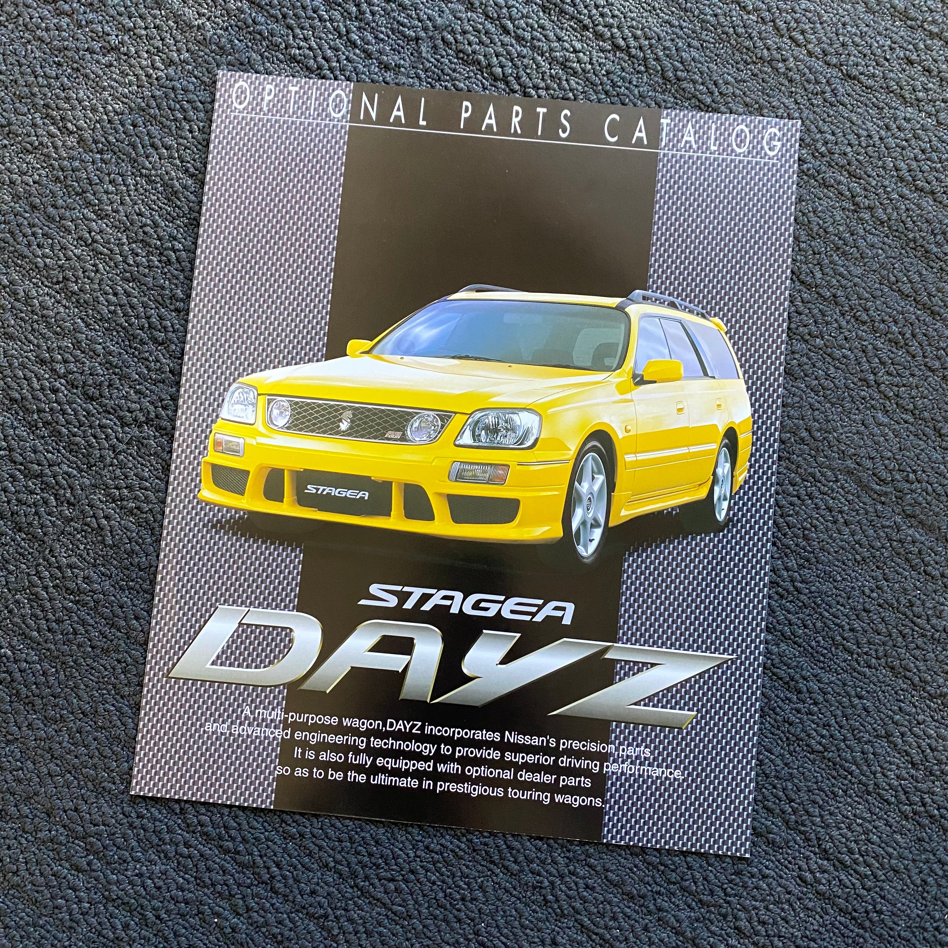 C34 Stagea DAYZ options Pamphlet – FITMINT Automotive